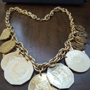 Vintage Franklin Mint The Golden Caribbean 24k gold plate